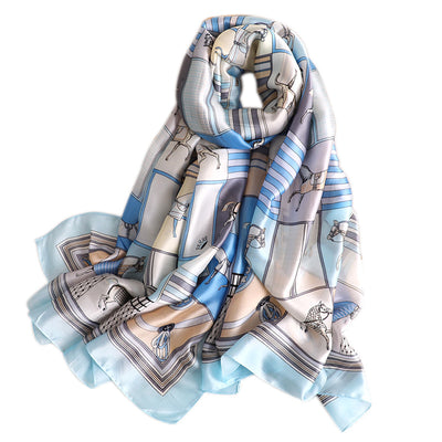 Foulard de Seda con Protección Solar y Abrigo - Image 11