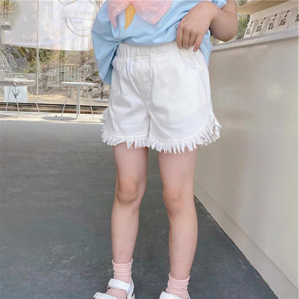 Shorts de Mezclilla de Moda para Niños Grandes - Colores Vibrantes