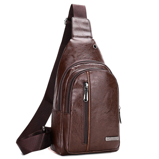 Mochila Mensajero Casual para Negocios - Bolsa de Viaje Ligera con Compartimento de Pecho - Image 6