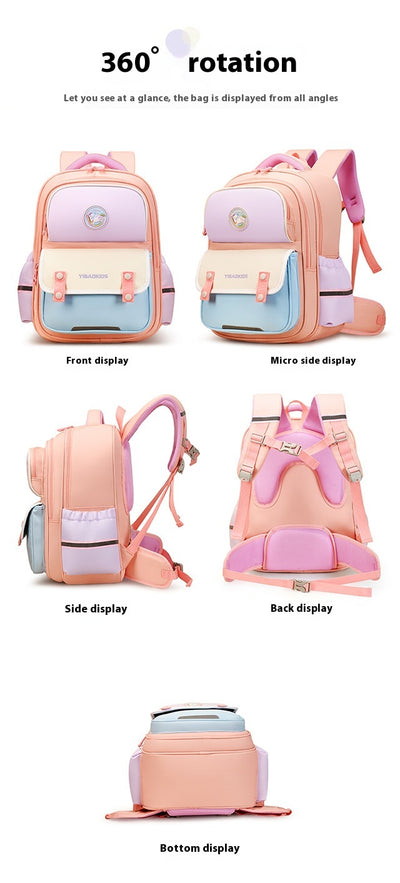 Mochila Escolar Ergonómica con Protección de Espalda y Múltiples Compartimentos - Image 22
