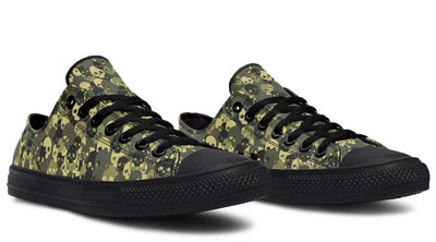 Zapatillas de Lona Estampado Pareja - Diseño Bajo - Image 13