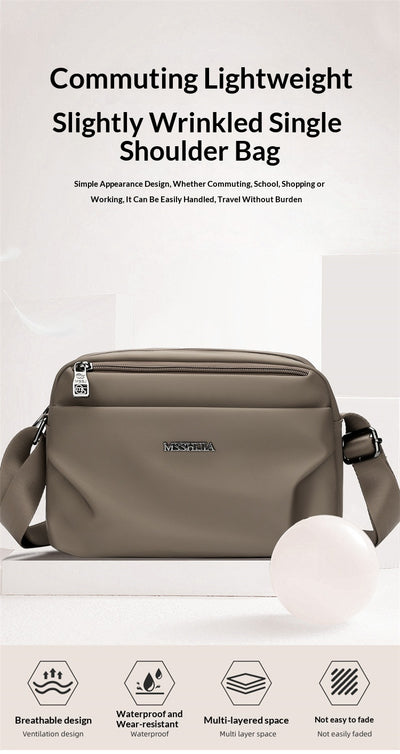Bolsa Crossbody Casual Versátil con Múltiples Compartimentos - Image 7