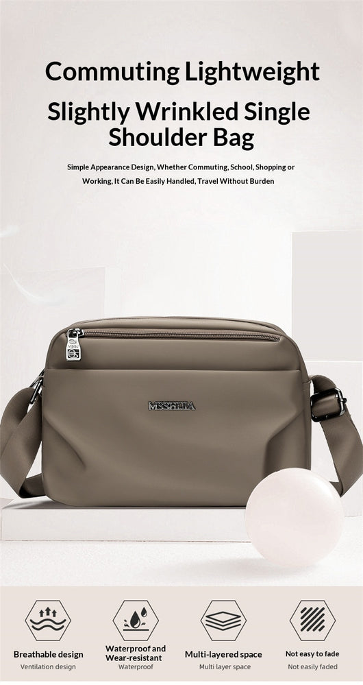 Bolsa Crossbody Casual Versátil con Múltiples Compartimentos - Image 7