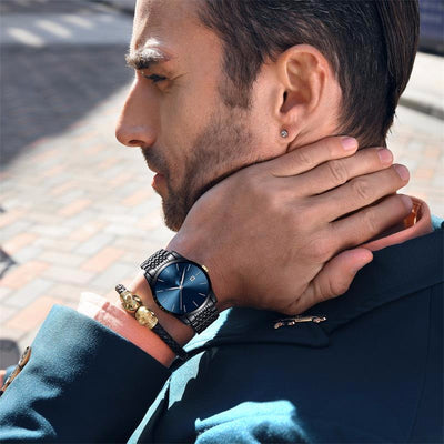 Reloj de Acero Inoxidable para Hombre - Cuarzo Resistente al Agua - Image 18