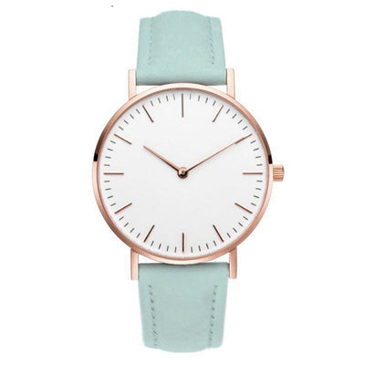 Reloj para Mujer de Correa Simple con Esfera Grande de Cuarzo - Image 19