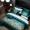 Juego de Cama Completo 4 Piezas Algodón Puro Jacquard
