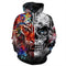 Sudadera Holgada Estampada para Hombre