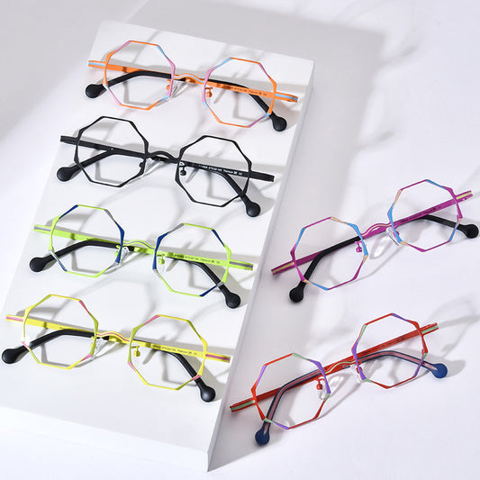 Gafas para Miopía en Titanio Ultraligero Multicolor - Versátiles y Cómodas