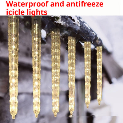 Lámpara Solar Navideña con Luces LED en Forma de Cono de Hielo - Image 17