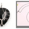 Peach Heart-shaped Lovers Pendant Natural Crystal Tree Of Life Necklace Negro Set