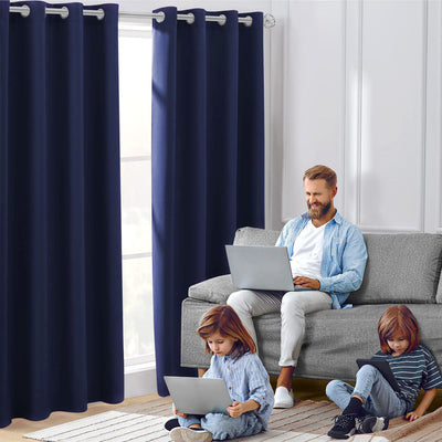 Cortinas Modernas Térmicas Bloqueadoras de Luz - Tela Gruesa Opaca Aislante - Image 10