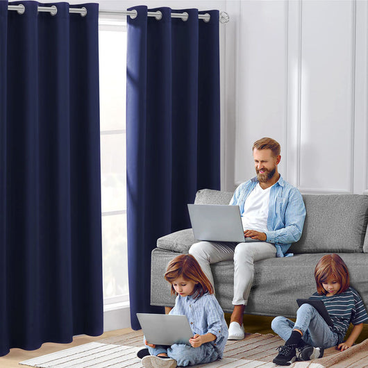 Cortinas Modernas Térmicas Bloqueadoras de Luz - Tela Gruesa Opaca Aislante - Image 10