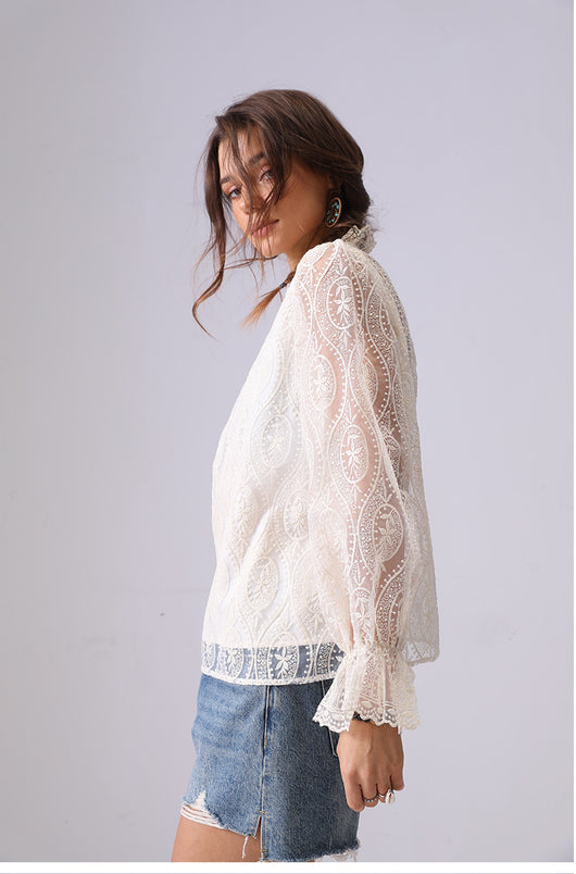 Blusa Calada Bordada para Mujer - Diseño Elegante y Moderno - Image 19