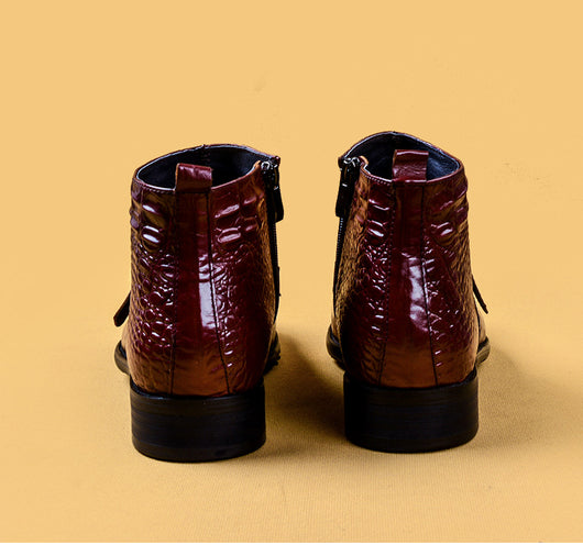 Zapatos Formales de Cuero Premium Estilo Británico para Hombre - Image 14
