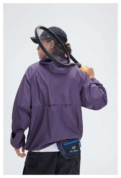Chamarra Deportiva Ligera con Capucha para Hombre - Image 31