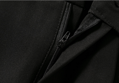 Pantalón Palazzo Cintura Alta Otoño Temprano Mujer Corte Holgado - Image 16