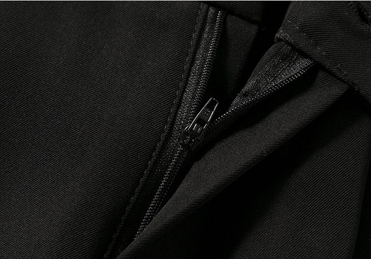 Pantalón Palazzo Cintura Alta Otoño Temprano Mujer Corte Holgado - Image 16