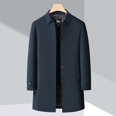 Abrigo Acolchado de Algodón para Hombre con Forro Polar Resistente al Viento - Image 29