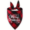 Letras De Copo De Nieve Rojo 63 X 43x43 Cm