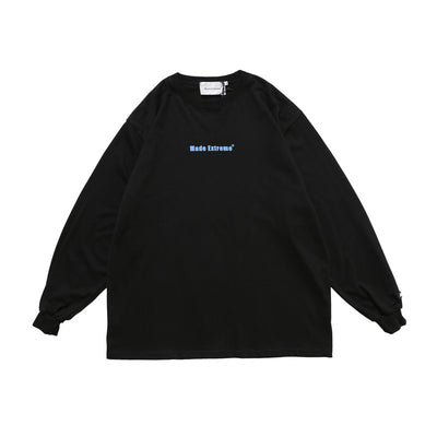 Playera Hiphop Suelta de Manga Larga - Image 10