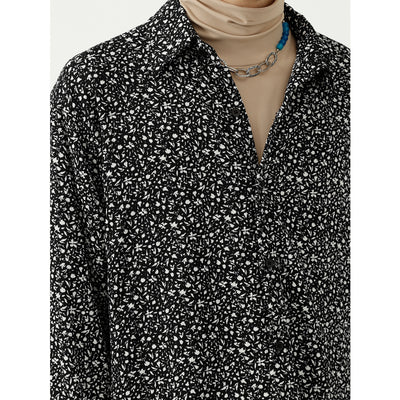 Camisa Suelta de Manga Larga para Hombre - Diseño Casual Moderno - Image 6