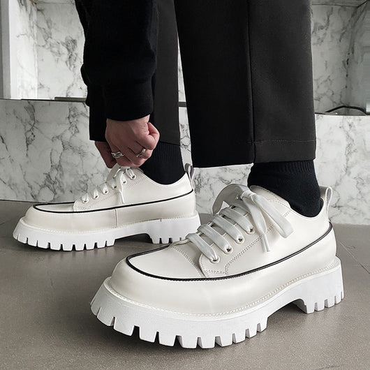 Zapatos de Cuero para Hombre con Suela Suave y Cómoda - Image 8