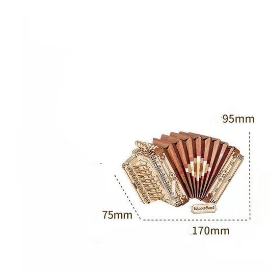 Torre Piano 3D de Madera - Puzzle DIY Rueda de la Fortuna - Image 22