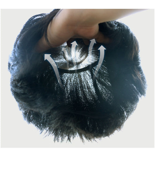 Peluca de Cabello Natural para Hombres Maduros y Adultos Mayores - Image 8