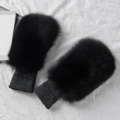 Guantes Invierno Mujer Piel de Zorro - Calidez y Elegancia - Image 10
