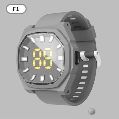 Reloj Deportivo Digital 3D LED Cuadrado para Niños F1 - Image 6