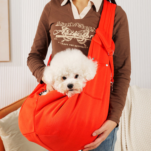 Bolsa Crossbody para Mascotas de Poliéster con Bolsillos - Capacidad 7.5 kg - Image 12
