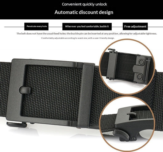 Cinturón Táctico Deportivo con Hebilla Automática Ajustable - Image 10