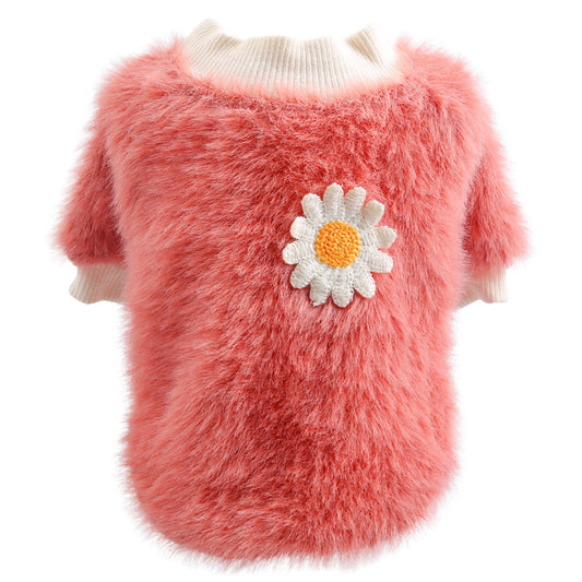 Ropa Térmica para Perros y Gatos - Abrigo Grueso Margarita