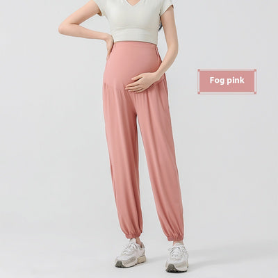Pantalones Deportivos de Maternidad Talla Grande con Protección Solar Ice Silk - Image 6