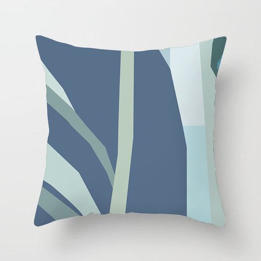 Funda de Almohada Geométrica Moderna en Poliéster Peachskin - Image 2
