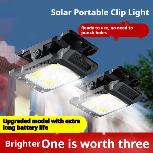 Lámpara Solar de Pared sin Perforación