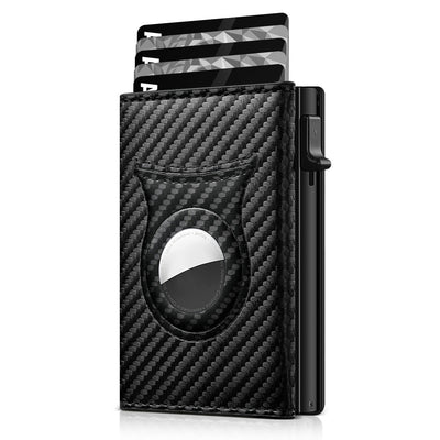 Billetera Minimalista Trifold en Microfibra para Hombre - Image 8