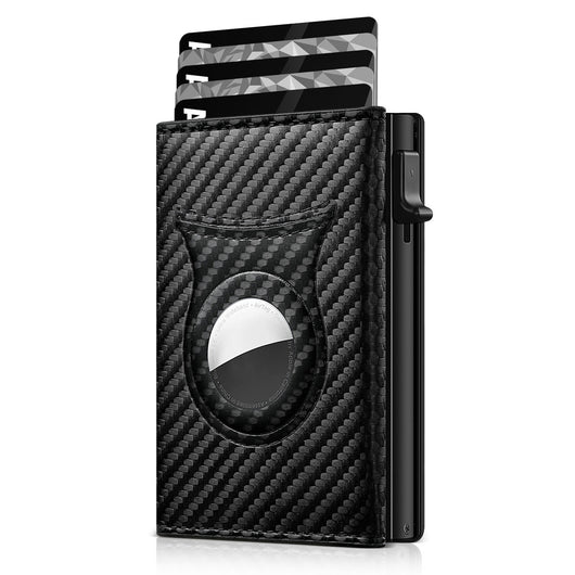 Billetera Minimalista Trifold en Microfibra para Hombre - Image 8