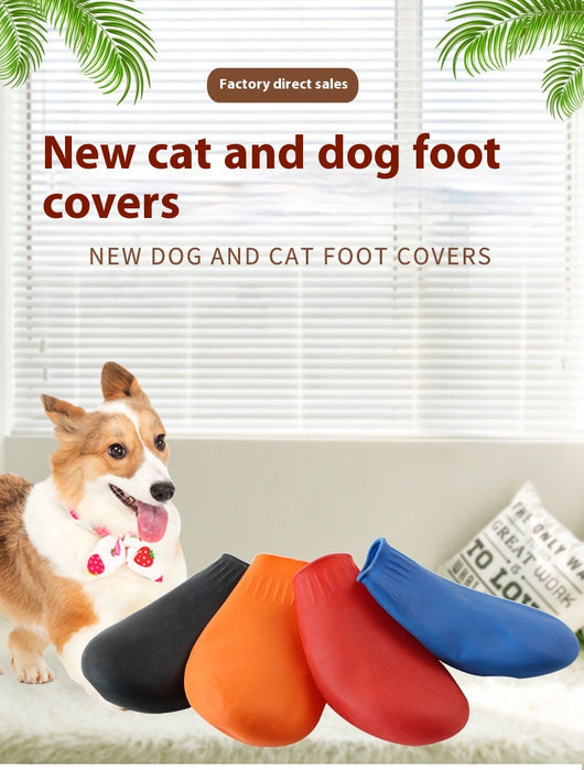 Botas Impermeables para Mascotas con Correa de Sujeción - Image 11