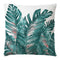 Almohada de Lino con Patrón de Árbol Floral