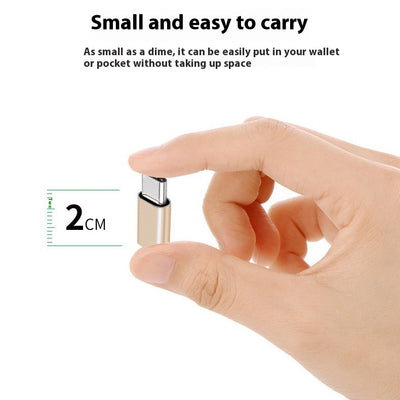 Adaptador Convertidor de Iluminación Micro USB a USB-C para Móviles - Image 6