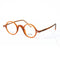 Gafas Vintage Redondas Naranja - Montura Clásica