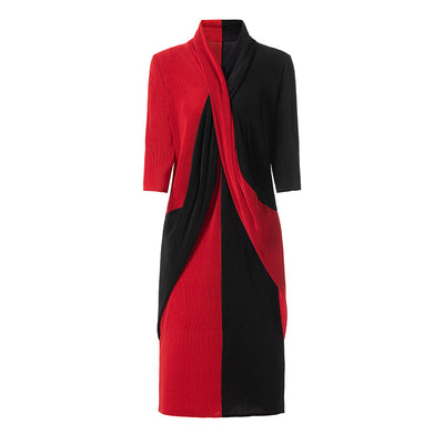 Vestido Drapeado Ligero Primavera - Corte Elegante - Image 15