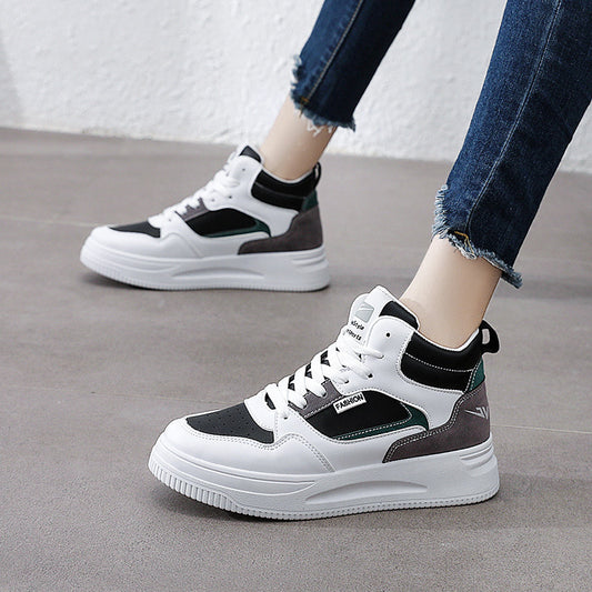 Zapatillas Altas para Mujer Modelo Delgado Transpirables y Versátiles - Image 2