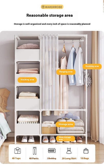 Armario Modular para Dormitorio - Ensamblaje Sencillo - Image 16