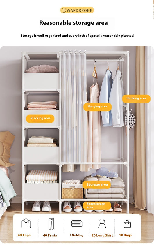 Armario Modular para Dormitorio - Ensamblaje Sencillo - Image 16