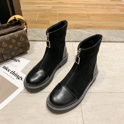 Botas Cortas Infantiles Planas Elegantes y Cómodas - Image 10