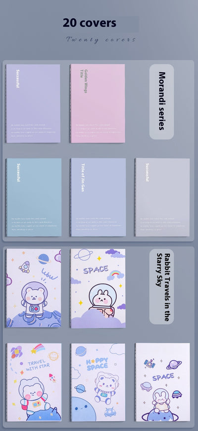 Cuaderno A5/B5 Grueso para Práctica y Creatividad con Diseño Corazón - Image 17