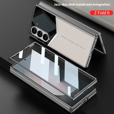 Funda de Cuero para Teléfono con Protección Antigolpes y Película Integrada - Image 14