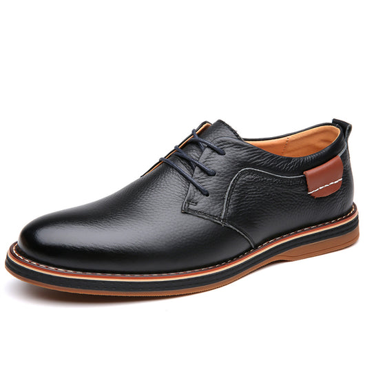 Zapatos de Cuero para Hombre Talla Grande - Costura Artesanal Premium - Image 5